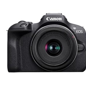 Canon Digital Camera EOS R100 RF-S18-45mm is STM (Black)