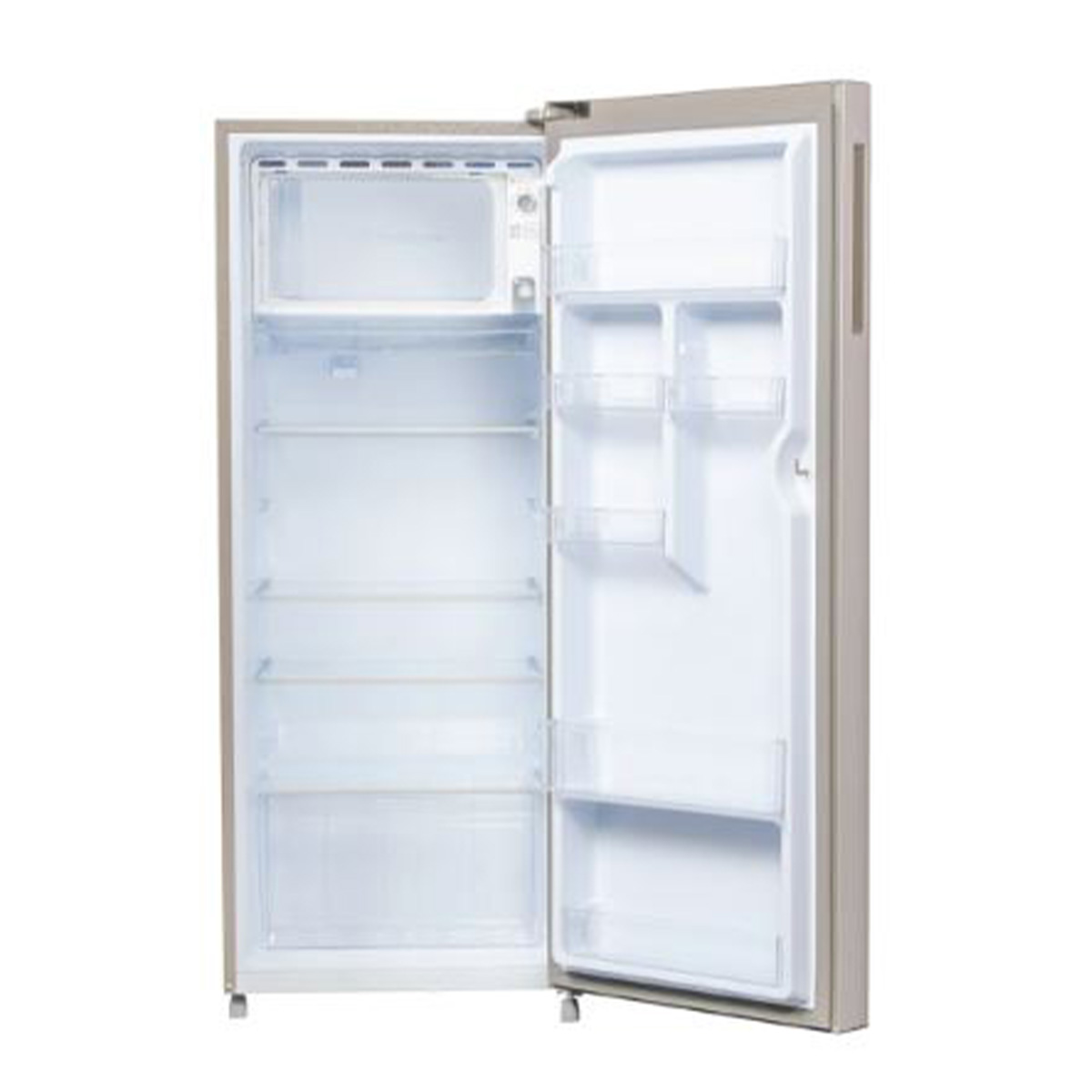Haier 215 L 3 Star Direct Cool Single Door Refrigerator (HRD-2353BIS-P, Inox Steel) - Image 2