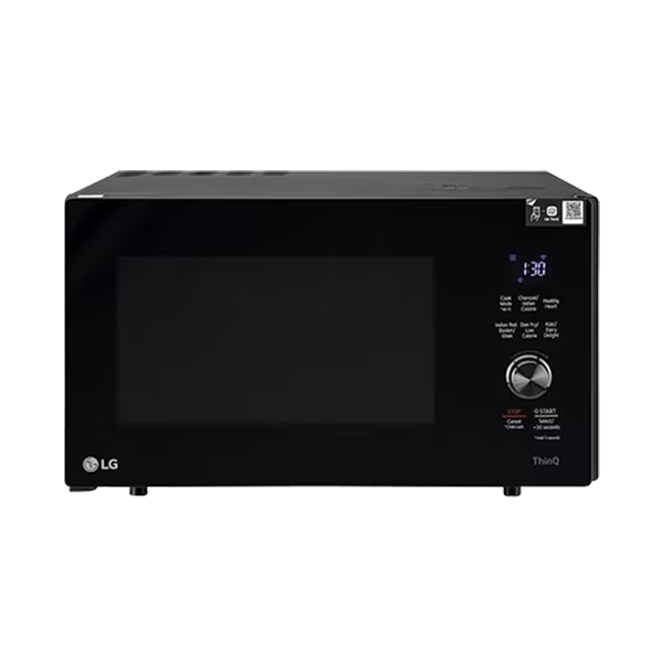 LG 28L Charcoal Convection Microwave Oven,WiFi Enabled (MJEN286UFW,Black)
